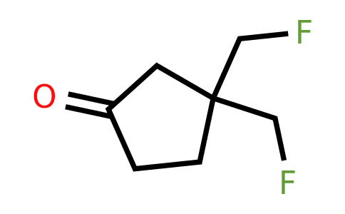 CAS 1416013-89-2 | 3,3-bis(fluoromethyl)cyclopentan-1-one