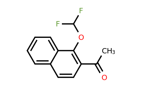 CAS 141602-20-2 | 1-[1-(difluoromethoxy)naphthalen-2-yl]ethan-1-one