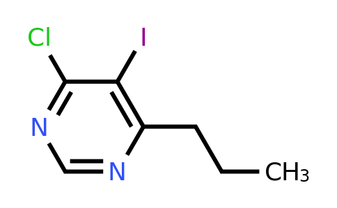 CAS 141602-34-8 | 4-Chloro-5-iodo-6-propylpyrimidine