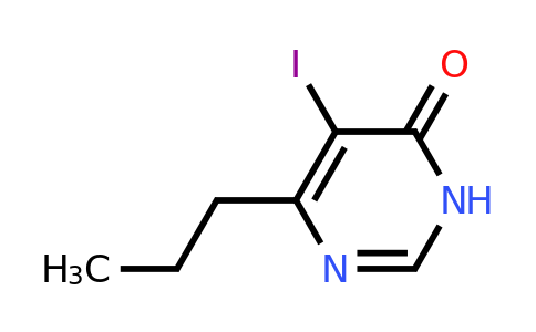 5-Iodo-6-propylpyrimidin-4(3H)-one