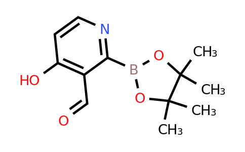 CAS 1416060-42-8 | (3-Formyl-4-hydroxypyridin-2-YL)boronic acid pinacol ester