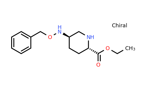 CAS 1416134-47-8 | ethyl (2S,5R)-5-(benzyloxyamino)piperidine-2-carboxylate