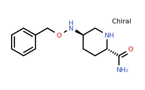 CAS 1416134-49-0 | (2S,5R)-5-((Benzyloxy)amino)piperidine-2-carboxamide