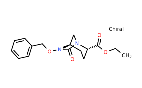 CAS 1416134-63-8 | ethyl (2S,5R)-6-(benzyloxy)-7-oxo-1,6-diazabicyclo[3.2.1]octane-2-carboxylate