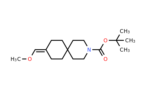 CAS 1416176-13-0 | tert-butyl 9-(methoxymethylene)-3-azaspiro[5.5]undecane-3-carboxylate