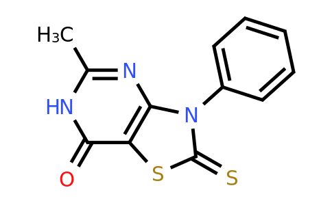 CAS 141622-32-4 | 5-methyl-3-phenyl-2-sulfanylidene-2H,3H,6H,7H-[1,3]thiazolo[4,5-d]pyrimidin-7-one