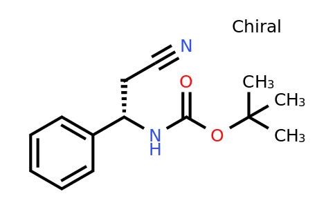 CAS 141625-50-5 | (S)-Tert-butyl 2-cyano-1-phenylethylcarbamate