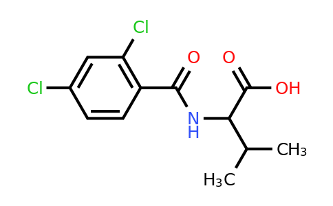 CAS 141627-49-8 | 2-[(2,4-dichlorophenyl)formamido]-3-methylbutanoic acid