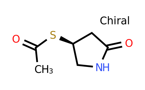 CAS 141629-12-1 | (4S)-4-(acetylsulfanyl)pyrrolidin-2-one