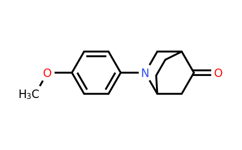 CAS 1416313-50-2 | 2-(4-methoxyphenyl)-2-azabicyclo[2.2.2]octan-5-one