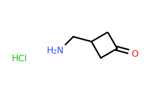CAS 1416323-22-2 | 3-(Aminomethyl)cyclobutanone hydrochloride