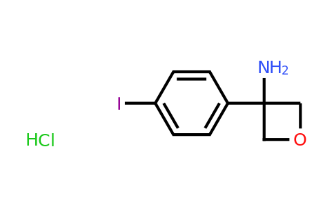 CAS 1416323-33-5 | 3-(4-Iodophenyl)oxetan-3-amine hydrochloride