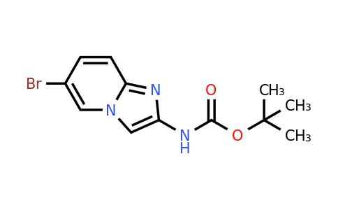 CAS 1416337-71-7 | tert-butyl (6-bromoimidazo[1,2-a]pyridin-2-yl)carbamate