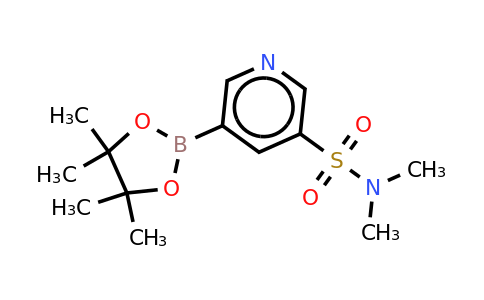 CAS 1416337-91-1 | N,N-dimethyl-5-(4,4,5,5-tetramethyl-1,3,2-dioxaborolan-2-YL)pyridine-3-sulfonamide