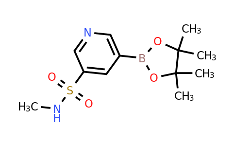 CAS 1416337-95-5 | N-methyl-5-(4,4,5,5-tetramethyl-1,3,2-dioxaborolan-2-YL)pyridine-3-sulfonamide