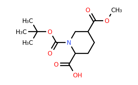 CAS 1416371-93-1 | 1-tert-butoxycarbonyl-5-methoxycarbonyl-piperidine-2-carboxylic acid