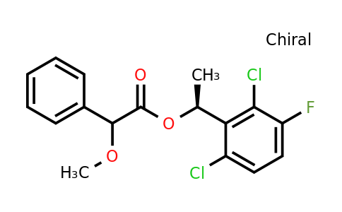 CAS 1416403-82-1 | (S)-1-(2,6-Dichloro-3-fluorophenyl)ethyl 2-methoxy-2-phenylacetate