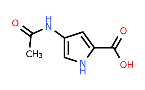CAS 1416404-59-5 | 4-Acetamido-1H-pyrrole-2-carboxylic acid