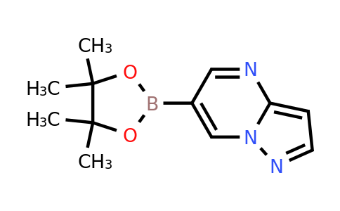 CAS 1416437-27-8 | 6-(tetramethyl-1,3,2-dioxaborolan-2-yl)pyrazolo[1,5-a]pyrimidine
