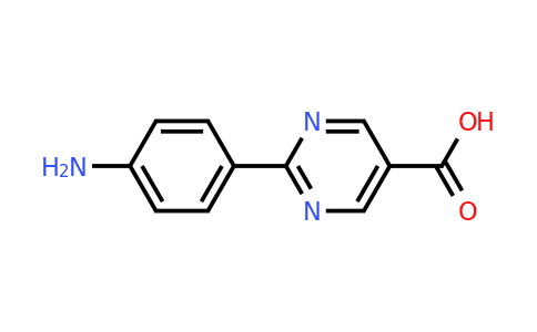 CAS 1416438-17-9 | 2-(4-Aminophenyl)pyrimidine-5-carboxylic acid