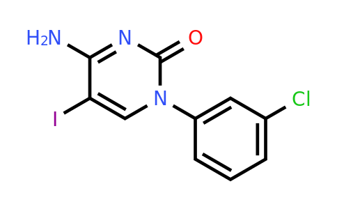 4-Amino-1-(3-chlorophenyl)-5-iodopyrimidin-2(1H)-one