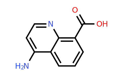 CAS 1416438-33-9 | 4-Aminoquinoline-8-carboxylic acid