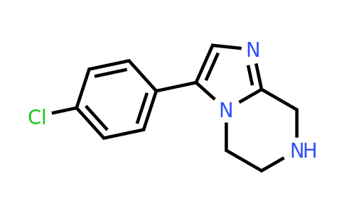 CAS 1416438-53-3 | 3-(4-chlorophenyl)-5,6,7,8-tetrahydroimidazo[1,2-a]pyrazine