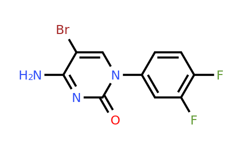 CAS 1416438-80-6 | 4-Amino-5-bromo-1-(3,4-difluorophenyl)pyrimidin-2(1H)-one
