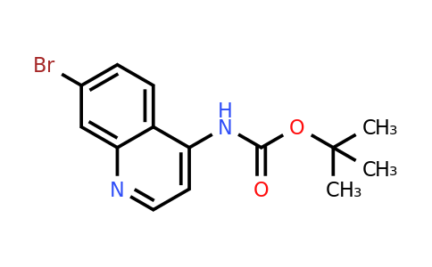 CAS 1416438-99-7 | tert-Butyl (7-bromoquinolin-4-yl)carbamate