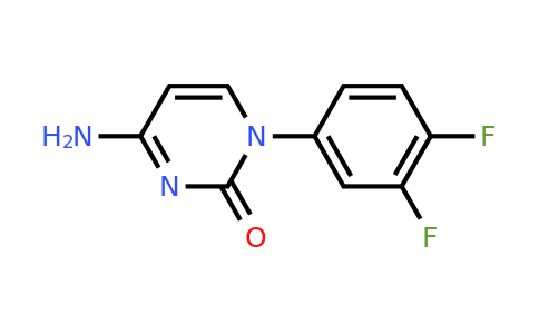 CAS 1416439-11-6 | 4-Amino-1-(3,4-difluorophenyl)pyrimidin-2(1H)-one