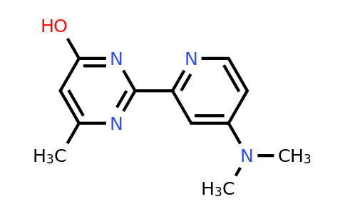 CAS 1416439-12-7 | 2-(4-(Dimethylamino)pyridin-2-yl)-6-methylpyrimidin-4-ol