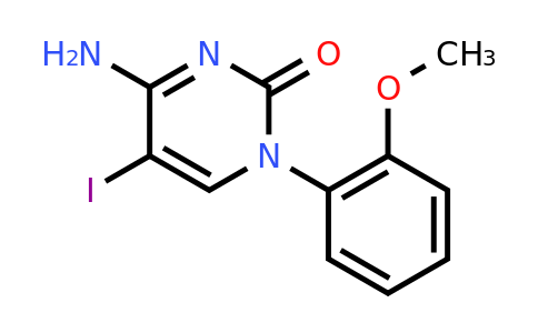 CAS 1416439-14-9 | 4-Amino-5-iodo-1-(2-methoxyphenyl)pyrimidin-2(1H)-one