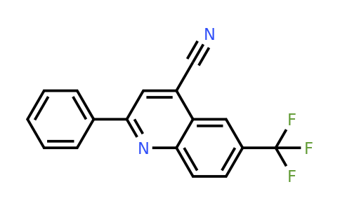 CAS 1416439-23-0 | 2-Phenyl-6-(trifluoromethyl)quinoline-4-carbonitrile