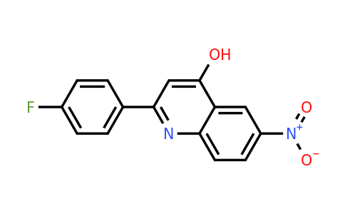CAS 1416439-28-5 | 2-(4-Fluorophenyl)-6-nitroquinolin-4-ol