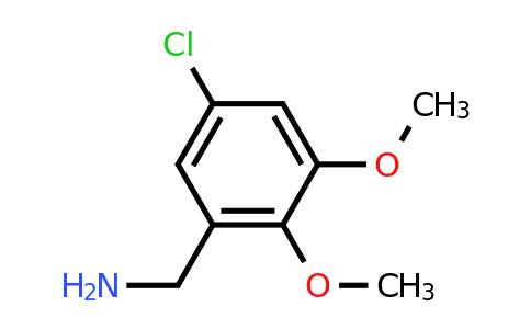 CAS 1416439-40-1 | (5-Chloro-2,3-dimethoxyphenyl)methanamine