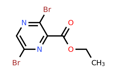 CAS 1416439-81-0 | ethyl 3,6-dibromopyrazine-2-carboxylate