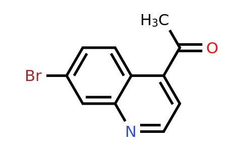 CAS 1416439-88-7 | 1-(7-Bromoquinolin-4-yl)ethanone