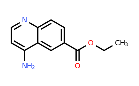 CAS 1416440-06-6 | Ethyl 4-aminoquinoline-6-carboxylate