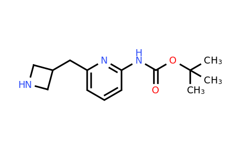 tert-Butyl (6-(azetidin-3-ylmethyl)pyridin-2-yl)carbamate