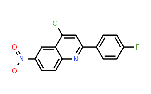 CAS 1416440-17-9 | 4-Chloro-2-(4-fluorophenyl)-6-nitroquinoline