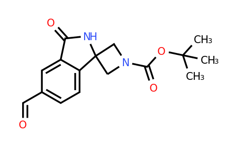 CAS 1416440-47-5 | tert-Butyl 5'-formyl-3'-oxospiro[azetidine-3,1'-isoindoline]-1-carboxylate