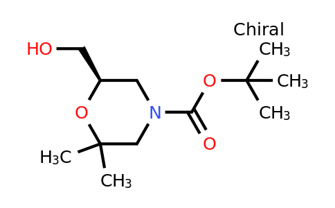 CAS 1416444-68-2 | (R)-tert-Butyl 6-(hydroxymethyl)-2,2-dimethylmorpholine-4-carboxylate