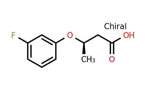 CAS 1416444-86-4 | (R)-3-(3-Fluorophenoxy)butanoic acid