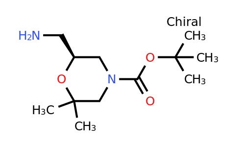 CAS 1416444-89-7 | (S)-tert-Butyl 6-(aminomethyl)-2,2-dimethylmorpholine-4-carboxylate