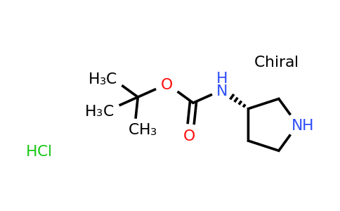 CAS 1416450-61-7 | tert-butyl N-[(3S)-pyrrolidin-3-yl]carbamate hydrochloride
