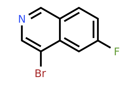 CAS 1416500-78-1 | 4-bromo-6-fluoroisoquinoline