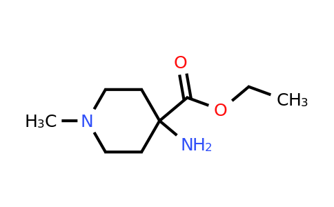 CAS 141652-75-7 | ethyl 4-amino-1-methylpiperidine-4-carboxylate