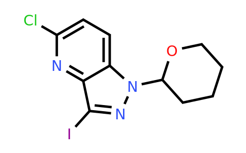 CAS 1416713-15-9 | 5-chloro-3-iodo-1-(oxan-2-yl)-1H-pyrazolo[4,3-b]pyridine