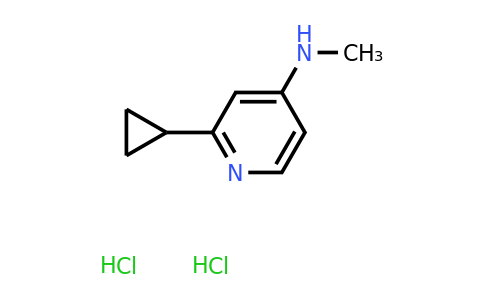 CAS 1416713-58-0 | 2-Cyclopropyl-N-methylpyridin-4-amine dihydrochloride