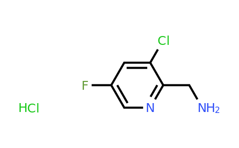 CAS 1416714-11-8 | (3-Chloro-5-fluoropyridin-2-yl)methanamine hydrochloride